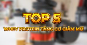 top 5 whey protein tang co giam mo cho nguoi tap gym tap the hinh