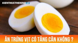 Ăn trứng vịt có tăng cân không? ăn như thế nào thì an toàn cho sức khỏe? chúng ta cùng tìm hiểu nội dung dưới đây của bài viết nhé!