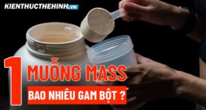 Kiến Thức Thể Hình sẽ giải đáp giúp bạn đọc câu hỏi 1 muỗng mass bao nhiêu gam bột ? Tham khảo ngay bài viết dưới đây nhé!
