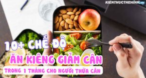 Nếu có lỡ ăn uống không lành mạnh hay thường xuyên phải ngồi làm việc khiến cân nặng cứ tăng vùn vụt thì đã đến lúc bạn nên lên kế hoạch giảm cân trong 1...