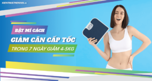 Ăn kiêng cùng với tập luyện hợp lý sẽ giúp bạn nhanh chóng lấy lại cân nặng và vóc dáng như mong muốn. Nhưng có cách nào giảm cân nhanh chỉ trong 1 tuần...