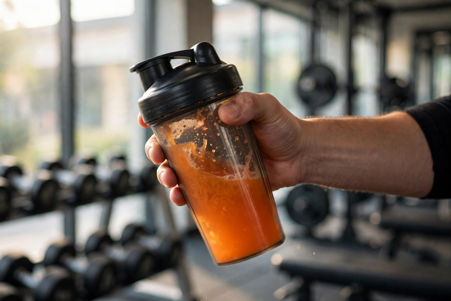 Pha pre workout uống trước buổi tập 30-45 phút để đạt hiệu quả tối ưu