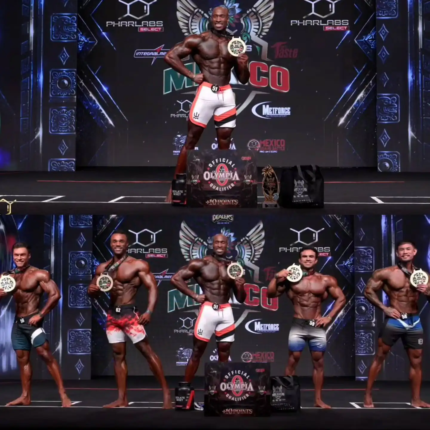 Erin Banks vô địch Men's Physique Mexico Pro 2026, giành vé dự Mr. Olympia 2027 2 Erin Banks vô địch Men's Physique Mexico Pro 2026