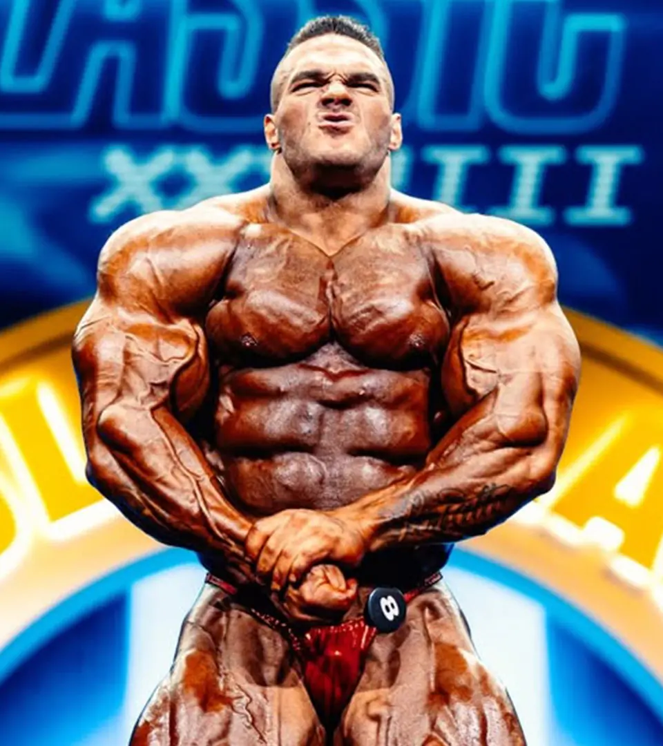 Nick Walker tạo dáng most muscular trên sàn đấu thể hình