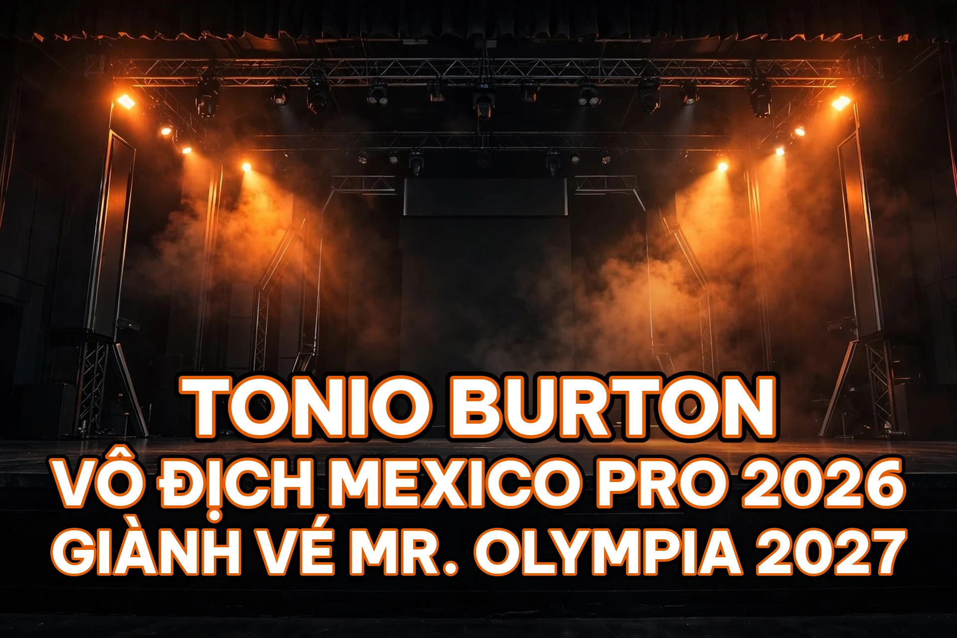 tonio burton vo dich mexico pro 2026 cover